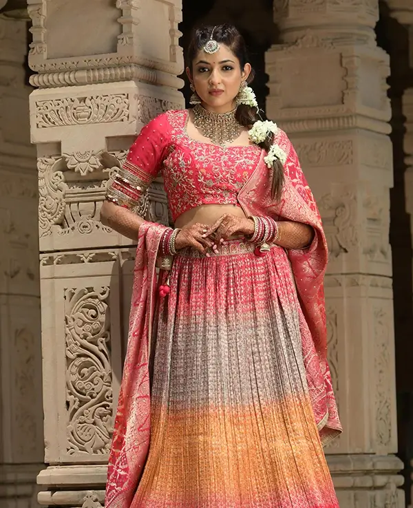Destination Weddings & NRI Brides, custom wedding dresses for NRI brides, destination wedding dresses for NRI brides